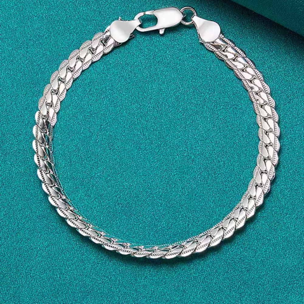925 Exquisite Elegant 925 Silver Bracelet